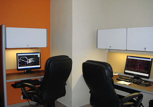 Professional land surveying equipment